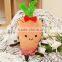 Carrot Plush Toy ,Plush Carrot Dog Toy Vegetable Carrot Pet dog Toy