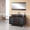 North Amercia Design Floor Mount Double Basin Wooden Bathroom Cabinet
