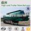 43CBM dry power material / bulk cement semi trailer from Top Brand Trailer Company Shengrun