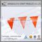 Low price new coming orange pvc safety warning flag