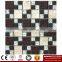 IMARK Electroplated Color Glass Mix Ceramic Mosaic Tiles (IXGC8-075) for back splash mosaic wall art