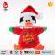 Christmas gifts plush toy penguin with christmas clothing