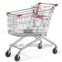 vogue corrosion protection Steel Wire Shopping Cart With Baby Seat