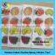 Delicate Colorful Decorative Emoji Epoxy Resin Sticker, Smiley Face Sticker