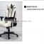 WHITE LEATHER Racing Gaming Office Chair Headrest Most Durable Office Chair Fashionable SPO