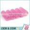 High quality color plastic core nylon hair roll