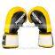 New Hot 8 - 16 OZ UFC Fitness Pretorian Grant Luva Boxe Gym Training Boxing Gloves In Yellow PU Leather Muay Thai MMA Mitts