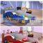 Blue Night Racer Car Bed, Blue Racing Car Bed, MDF Car Bed