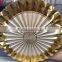 Wedding decorations hot printed gold stamping foil wall hanging paper fan