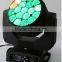 19x12w RGBW 4in1 Led Bee eyes moving head Wash Light with Zoom