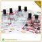 Custom Cartoon Labels Label Bottle Sticker For Nail Polish Supplier