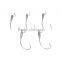 5Pcs Carbon Steel Lead Fishing Hooks