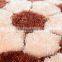 High Quality Football Shaped Shaggy Carpet Bathmat Door Rugs
