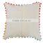 Indian Embroidered Pillows 16"X16" Suzani Cushion Cover Cotton Ethnic Decorative Shams Throw