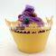 Free sample Cut wedding cupcake box laser cut gift box