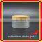 Luxury Glass Jar With Bamboo Lid for Cosmetic Packaging