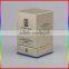 HA serum hard gold paper gift box with EVA foam