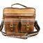 Hot wholesale mens crazy horse cowhide leather tote bag handbag shoulder bag