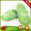 Disposable cotton slippers with EVA sole star hotels colorful custom Luxury slippers
