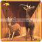 KANO5941 Decorative Life Size Animated Artificial Antelope Statues