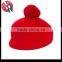 wool felt latest trendy designer girls visor hats caps pompom on top