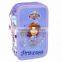 Sofia pencil case of 3 zipper pencil case