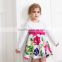 European kids wear 2015 girl baby swing party wear dress