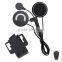 1 pcs BT Interphone Bluetooth helmet Intercom Headset Full Duplex intercomunicador bluetooth For 3 Rider 500M Intercom