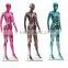 colourful chrome fashion and sexy plastic mannequin on sale