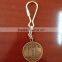 Ornament design zinc alloy key chain with metal hook