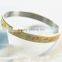 18K Gold Jewelry Simple Designs Bangle