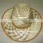 natural straw hat summer wholesale cowboy hats