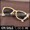 Polarized lens recycled Skateboard wooden sunglasses
