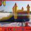 Small inflatable combo jumping castle with slide, slide combo jumping castle