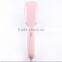New 2 in 1 pink/black fast hair striaghtener brush