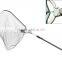 Aluminum fishing tackle, foldable fishing landing net