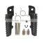 Black Front Footrests Foot pegs For Honda CBR600RR 2003-2006 CB1000R 2008-2014