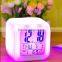 color changing alarm clock digital alarm clock promotional gift alarm clock