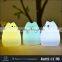 Colorful water gel lamp animal Nightlight lovely USB led light