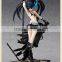 Factory price japanese black rock shooter episode 1anime figure for sale