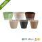 Decorative Artificial Wooden Flower Pot for Room Decoration/Outdoor/Indoor Garden pr/lightweight/strudy and durable/eco-friendly