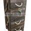 Rustic Furniture Drawer Cabinet Unfinished Wood Furniture Wholesale