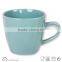 20pcs newest high quality light blue ceramic stoneware square dinnerware set