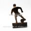 Wholesale custom high quality polyresin fantasy football trophy statue for sale