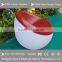 Plastic led chair/led furniture/long led sofa with leather