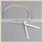 bag closuring plastic galvanized single wire mini twist tie