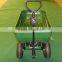4 wheels garden tool cart with rubber wheel load 300kg TC2145