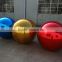 Hot sale inflatable mirror ball/ silver reflective ball inflatable stainless steel spheres for sale