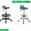 hot sale ESD PU laboratory chair/ fire retardant lab stool with wheels