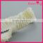 Hot sale gold thread element wholesale white cotton tassel fringe trim WLCA-012